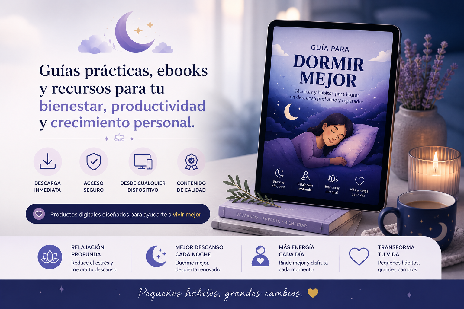 Guía para mejorar tu sueño, técnicas, mitos y ejercicios imprimibles